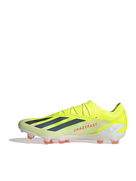 adidas X Crazyfast Elite Football Shoes with Cleats Team Solar Yellow 2 / Core Black / Cloud White