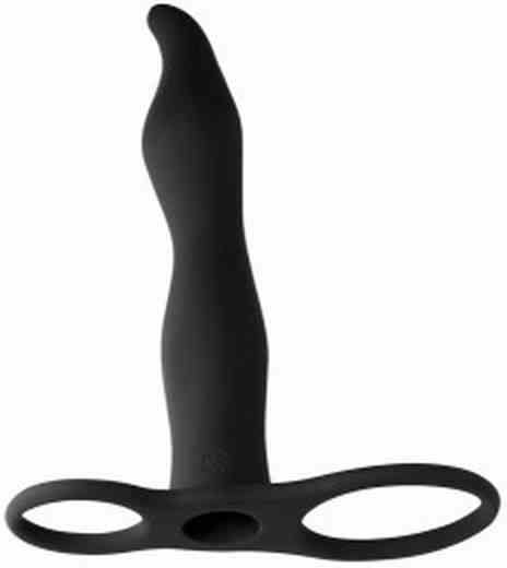 Lola Games Vibration Ring Schwanz Silikon Schwarz
