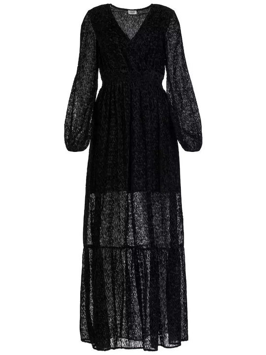 Liu Jo Maxi Evening Dress Black