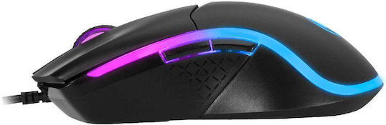 Marvo M358 RGB Gaming Ποντίκι 7200 DPI Μαύρο