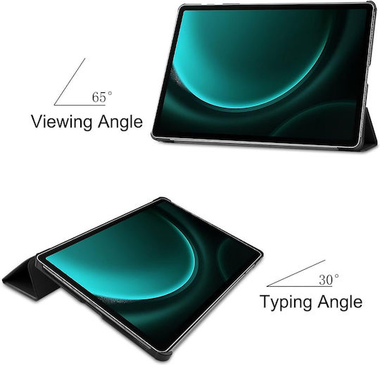 Revomag Flip Cover Neagră (Samsung Galaxy Tab S9 FE Plus de 12,4 inch (2023))