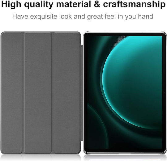 Revomag Flip Cover Neagră (Samsung Galaxy Tab S9 FE Plus de 12,4 inch (2023))