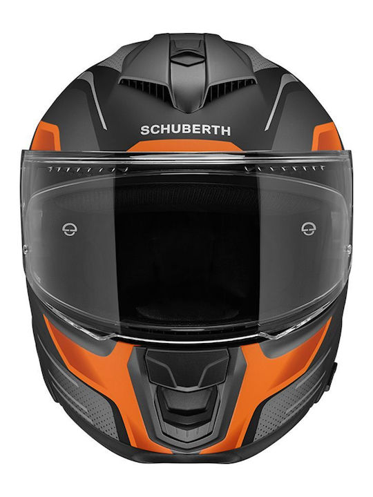 Schuberth S3 Storm Orange Cască de motocicletă Față întreagă ECE 22.06