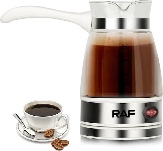 Raf R.125 Ηλεκτρικό Μπρίκι 600W με Χωρητικότητα 500ml Μαύρο