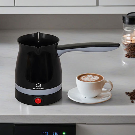 MultiHome HCP-002 Electric Greek Coffee Pot 1000W with Capacity 250ml Black