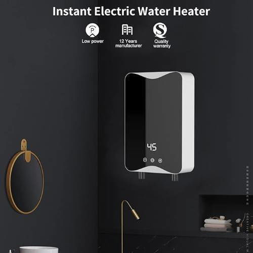 RYK-002 Electric Single-Phase Instant Water Heater for Bathroom / Kitchen 5kW