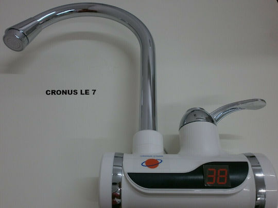 Cronus O' Ring LE 7 Wall Mounted Electric Single-Phase Instant Heater Tap for Kitchen 3.3kW