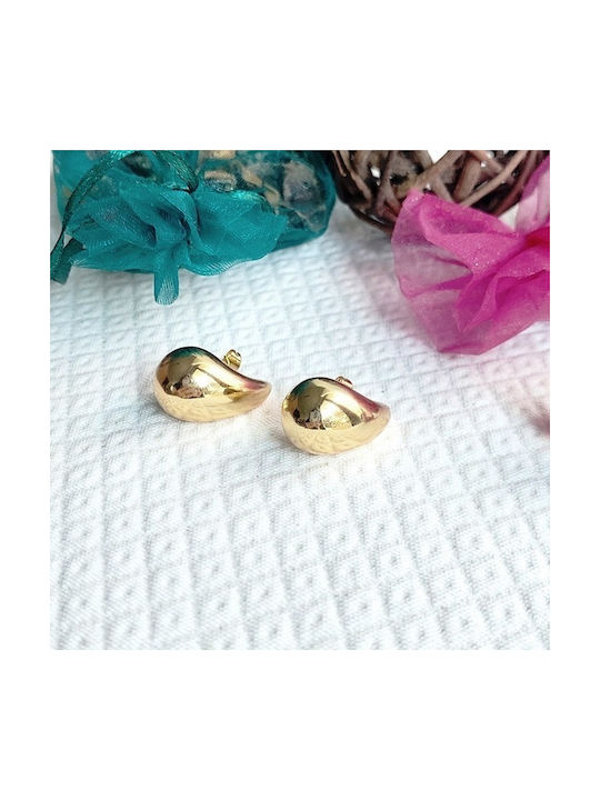 Earrings made of Steel Gold Plated