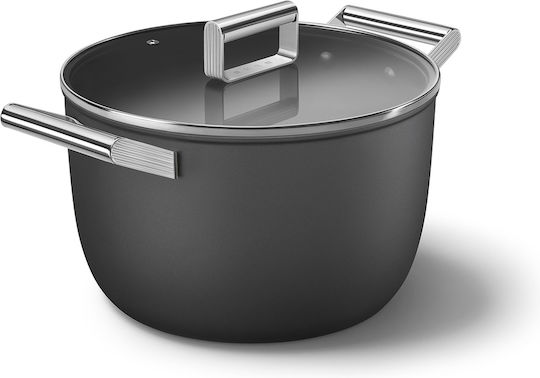 Smeg Дълбока Тенджера от Алуминий 7.7лт / 26см Smeg Дълбока Тенджера от Алуминий 7.7лт / 26см