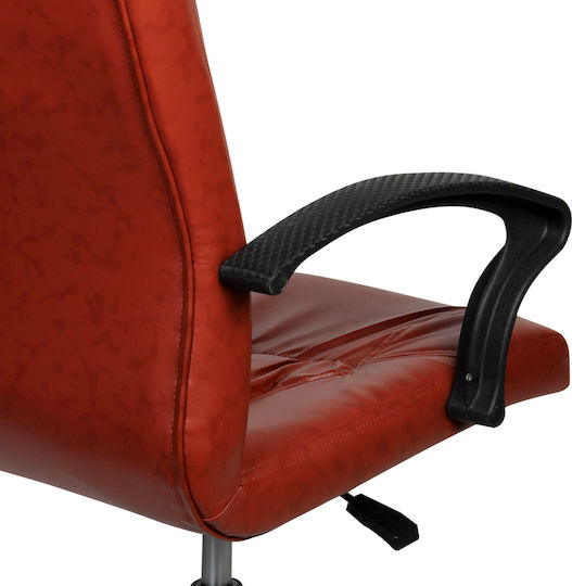 Keskor Keskor Office Chair with Brown Arms