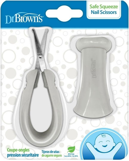 Dr. Brown's Baby Nail Scissors Gray HG087 1pcs