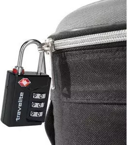 HAM DE SECURITATE PENTRU BAGAJE TSA BY TRAVELITE-26 NEGRU