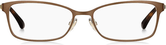 Jimmy Choo Metallisches Brillengestell Braun JC288 09Q