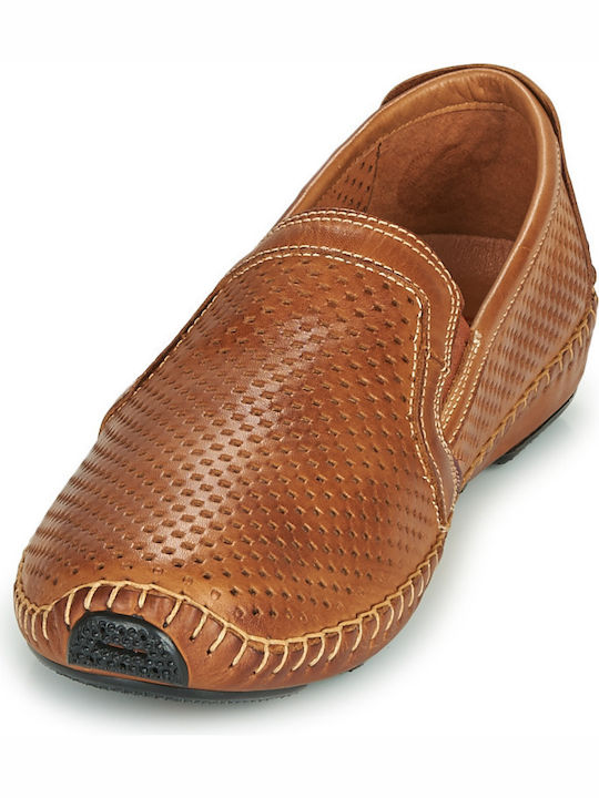 09z Leder Herren Freizeitschuhe Braun