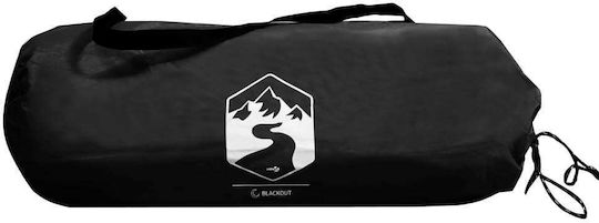 vidaXL Summer Camping Tent Tunnel White with Double Cloth for 3 People 370x185x108cm