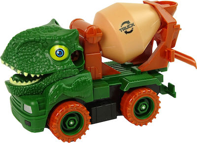 Truck Dinosaur Concrete Mixer Pull Back for 3++ Years