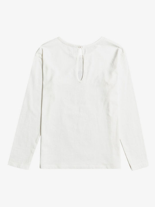 Roxy Kids Blouse Long Sleeve White