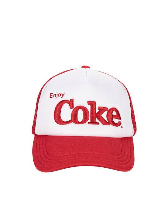 Odd Sox Enjoy Coke Trucker Hat Jockey mit Netz Rot