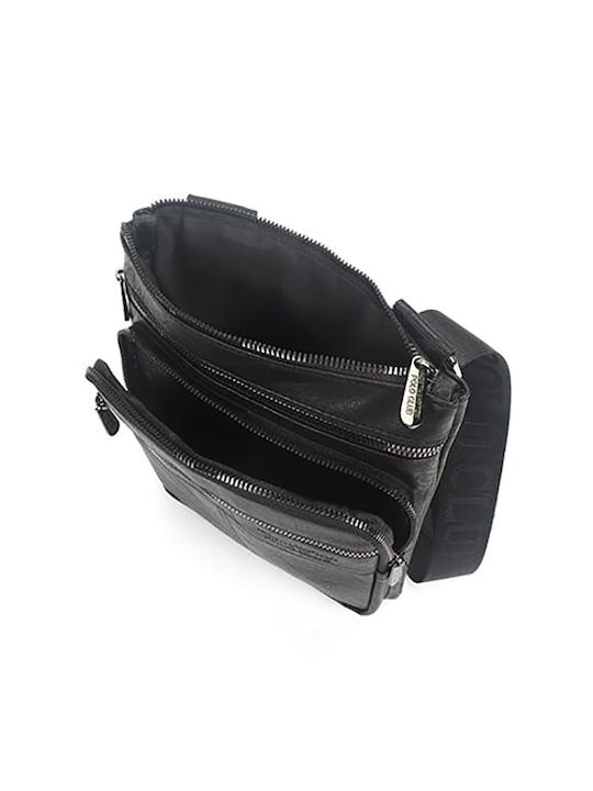 Northampton Polo Club Geantă pentru bărbați Umăr / Crossbody Neagră