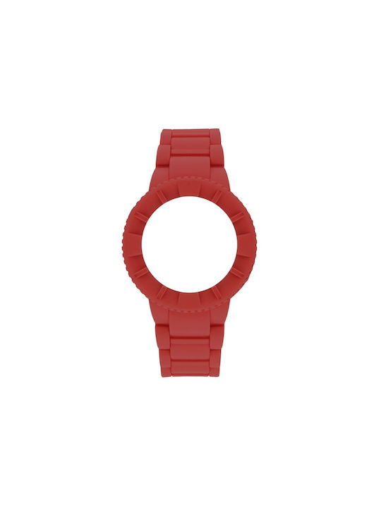 WATX & CO Gummi-Armband Rot