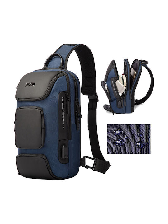 Men's Bag Sling Blue