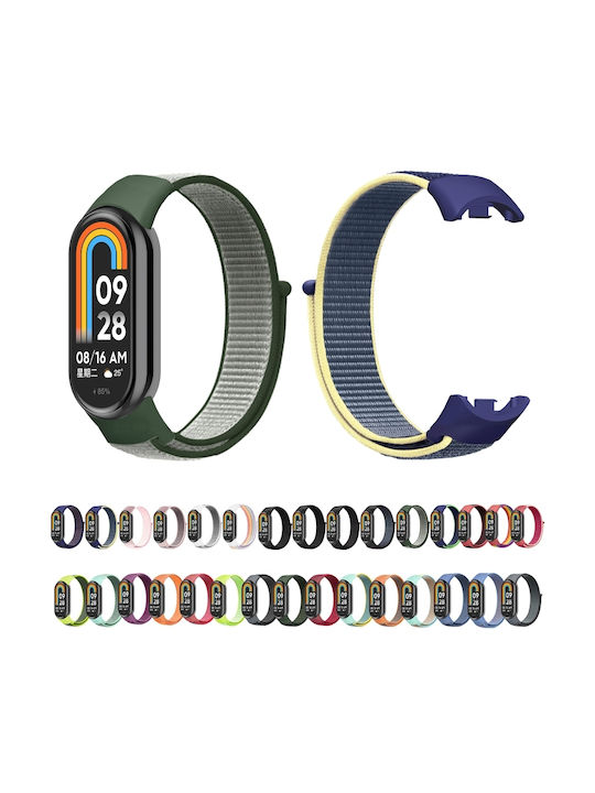 Loop Λουράκι Υφασμάτινο Ροζ (Smart Band 8 / Smart Band 9 / Smart Band 10)
