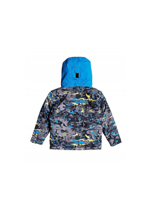 Quiksilver Kids Casual Jacket with Hood Gray