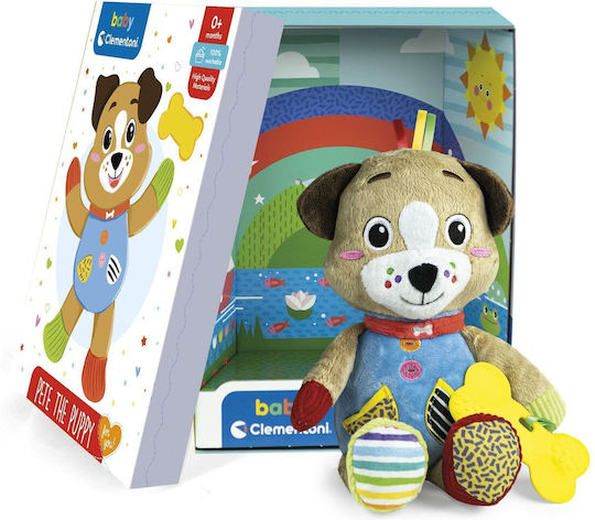 Clementoni Tierchen Pete - The Puppy aus Stoff für 0++ Monate