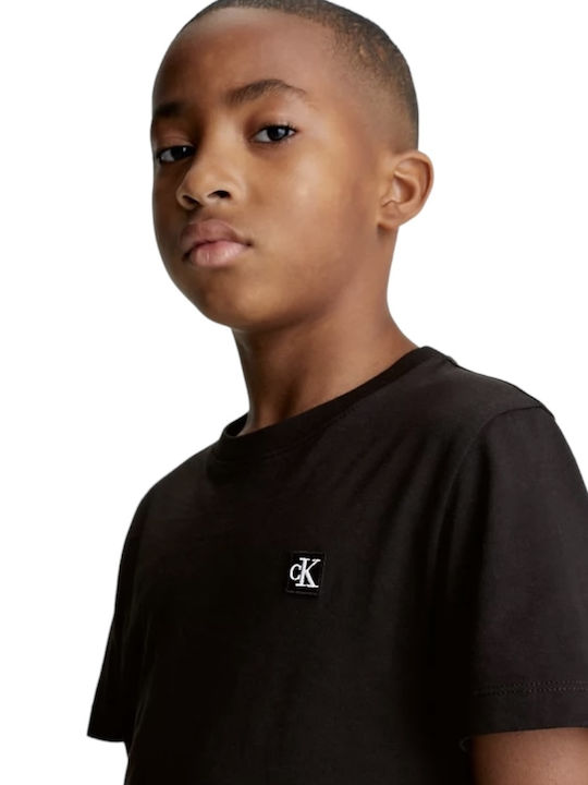 Kids' T-shirt Black Monogram