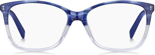 Missoni Women's Acetate Blue Prescription Eyeglass Frame MMI 0010 38I