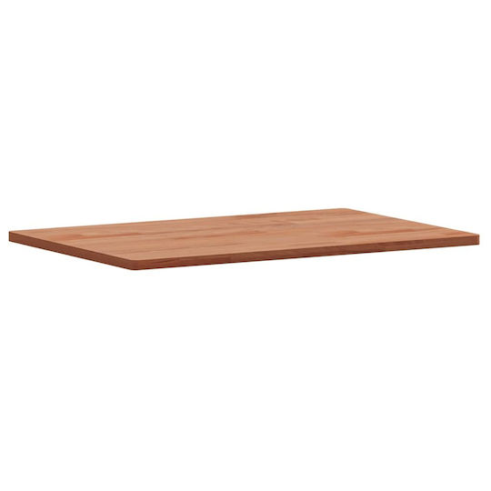 vidaXL Wood Countertop without Sink Beech wood solid wood