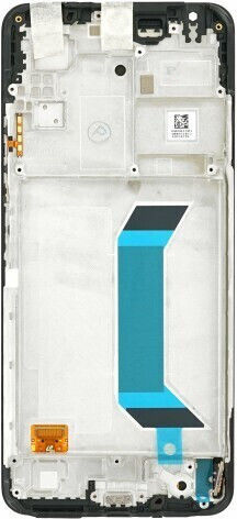 Screen Genuine with Touch Mechanism and Frame for Poco X5 5G, Redmi Note 12 5G. (Black)