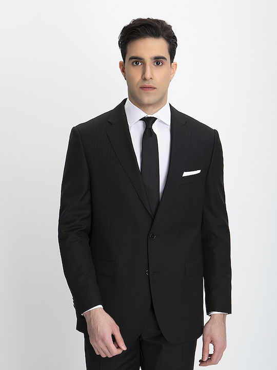 Vardas Men's Suit Black