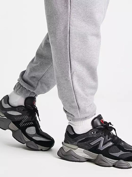 9060 Men's Chunky Black Sneakers