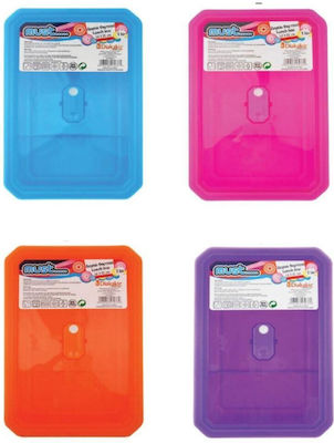 Kidslife Plastic Kids' Food Container 1lt Orange 21 x 14pcs