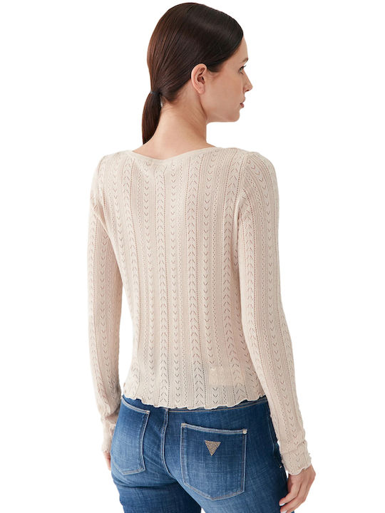 Guess Women's Knitted Cardigan Mocassin Lurex