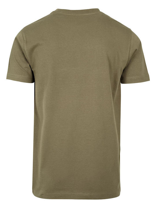 Mister Tee T-shirt Khaki Cotton