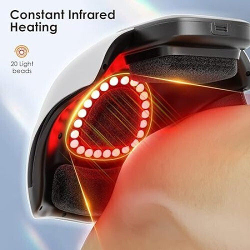 Massage Device for the Legs with Infrared Heat Red