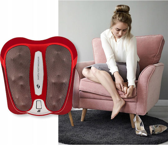 Malatec Συσκευή Μασάζ Shiatsu για τα Πόδια με Υπέρυθρη Θερμότητα και Δόνηση