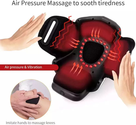 Massage Device for the Legs with Infrared Heat Red
