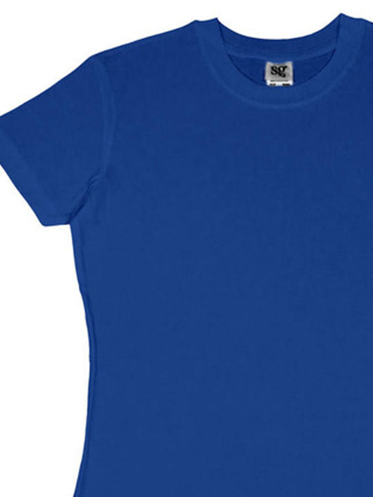 SG Women's Short Sleeve Promotional T-Shirt Royal Blue