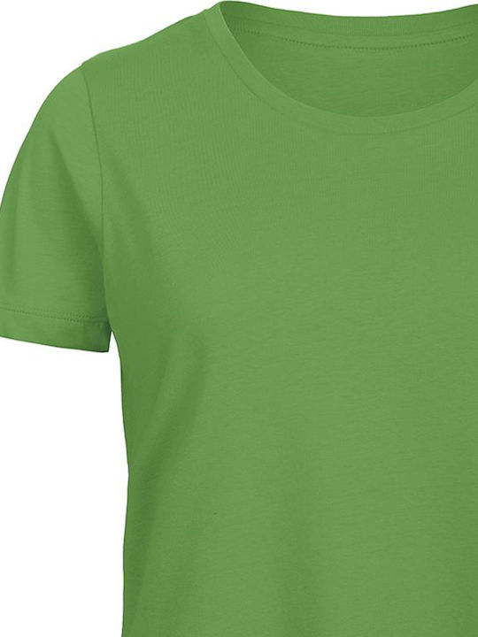 B&C Inspire T Γυναικείο Διαφημιστικό T-shirt Κοντομάνικο Real Green