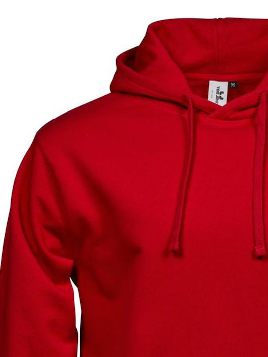 Tee Jays Power Werbe-Hoodie in Rot Farbe