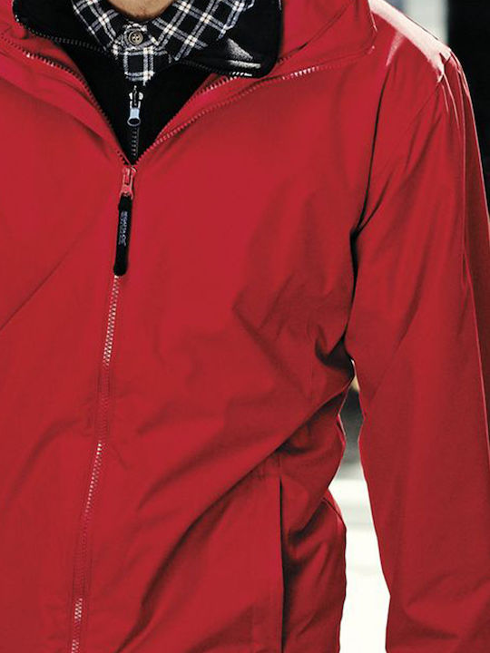 Classic 3 in 1 Winter Jacket Parka Waterproof and Windproof Red