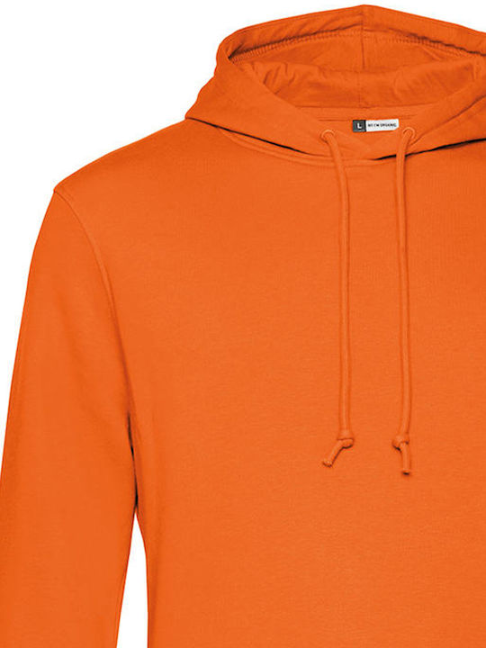 B&C Werbe-Hoodie in Orange Farbe