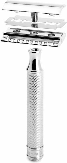 Muhle R89 Razor de siguranță Tip închis cu lame pentru piele sensibilă 3buc