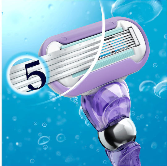 Venus Deluxe Smooth Swirl Резервни глави с 5 остриета 3бр
