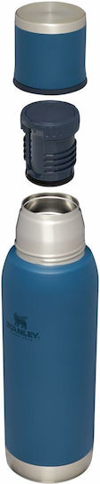Stanley Adventure To-Go Μπουκάλι Θερμός Ανοξείδωτο BPA Free 1lt Μπλε