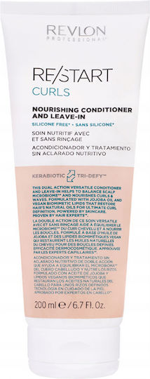Revlon Re-Start Curls Leave in Conditioner Αναδόμησης, Ενυδάτωσης & Θρέψης 200ml