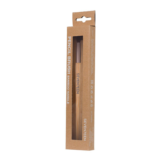 Seventeen Make Up Brush for Eye Shadow from Synthetic Bristle Bamboo Handle